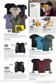 Engelsons katalog vecka 35 Sida 49: T-shirt Active Herr €99,00, Salomon Active skin 4 €1.099,00