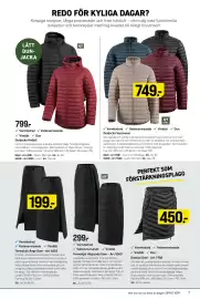 Engelsons katalog vecka 35 Sida 7: Dunjacka Hafjell €799,00, Dunjacka Vancouver €749,00