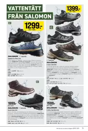 Engelsons katalog vecka 35 Sida 79: Salomon Speedcross Peak GTX €1.299,00, Salomon x ultra 360 gtx €1.399,00