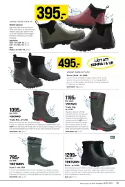 Engelsons katalog vecka 35 Sida 85: High Mountain Stövlar Ljusnan €395,00, Tretorn scout s €795,00