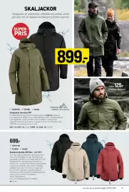 Engelsons katalog vecka 35 Sida 9: Skaljacka Ekenäs WP Dam €699,00, High Mountain Skalparkas Havstorp WP €89,00