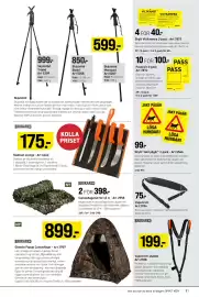 Engelsons katalog vecka 35 Sida 91: Brokared gömsle popup camouflage €899,00, Brokared vapenrem dubbel €199,00