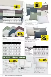 Engelsons katalog vecka 35 Sida 98: Borganäs Örngott Art 3130 €35,00, Hotellkudde 50x90 - Art 7946 €498,00