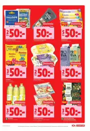 ICA Kvantum reklamblad vecka 36 Sida 3: Ica dessertglass €50,00, Stammis Parmigiano Reggiano €50,00