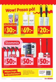 ICA Kvantum reklamblad vecka 36 Sida 9: Jordan tandborste, barntandkräm €30,00, Ica wc-set €50,00