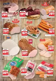 Bingo gazetka Strona 2: Boczek z komina Kabanos €19,99, Rogal z pieprzem Bingo €29,99