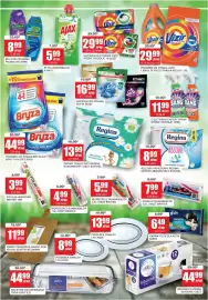 Bingo gazetka Strona 8: Płyn uniwersalny Ajax €5,99, Proszek do prania Bryza 4w1 do białego €44,99