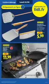 Catalogue Lidl | Les Exclus Web de la semaine page 5: GRILLMEISTER Plaque ou Poêle pour barbecue €11,99