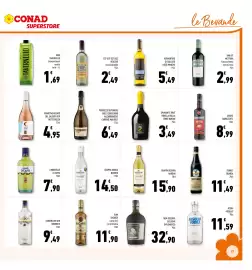 Volantino Conad Superstore Pagina 23: Primitivo rosato del salento igp notte rossa €4,95, Limoncello Dicapri €7,90