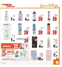 Volantino Conad Superstore Pagina 25: Sensodyne Completo, Dove doccia nutrimento intenso €1,99