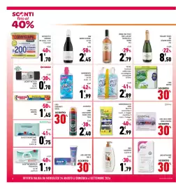 Volantino Conad Superstore Pagina 6: Crema Viso Antirughe Conad Essentiae, Swiffer panni catturapolvere