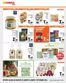 Volantino Conad City Pagina 14: Pinoli Conad €3,29, Piacersi crackers con riso soffiat