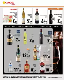 Volantino Conad City Pagina 16: Vino Chianti Classico Cecchi €6,99, Vermentino di Gallura DOCG Aghera €5,99