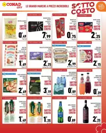 Volantino Conad City Pagina 3: Skipper assortiti €1,25, Pisellini Primavera Findus €3,19