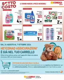 Volantino Conad City Pagina 4: Fazzoletti Scottex tutti i giorni €1,39, Asciugatutto decorato Scottex €1,98