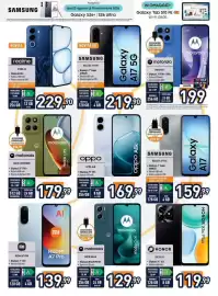 Volantino Unieuro Pagina 13: Motorola moto g57 €199,00, Oppo A6K €169,99