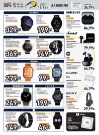 Volantino Unieuro Pagina 15: Active 3 Premium €149,99, Redmi Watch 5 Lite €46,99