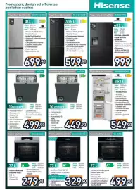 Volantino Unieuro Pagina 32: Forno Multifunzione BI6421ISEPBG €329,90, Lavastoviglie da incasso HV16B €449,90