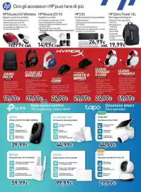 Volantino Unieuro Pagina 35: Kit Powerline Homeplug AV600 €44,99, M7010 Hotspot 4G €39,99