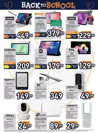 Volantino Unieuro Pagina 8: Samsung Tab S10 Lite €379,90, Tp-link router 4g+ cat6 gigabit wi-fi dual band ac1200 €89,99