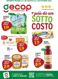 Volantino Gecop Pagina 1: La fiammante passata di pomodoro €0,79, Doria biscotti atene €1,29