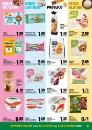 Volantino Gecop Pagina 17: Piùpro pancake protein €1,99, Milk Pro Dessert Cacao/Caramello/Vaniglia €1,39