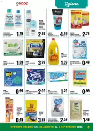 Volantino Gecop Pagina 19: Ammoniaca profumata Ters €1,39, Tempo carta igienica comfort €2,09