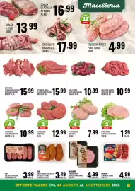 Volantino Gecop Pagina 7: Hamburger di suino €7,99, Hamburger di scottona/angus Amadori €4,99