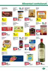 Volantino Carrefour Express Pagina 5: Biscotto Plasmon €3,35, Cioccolato Novi Fondente o Latte €1,89