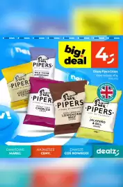Dealz gazetka Strona 2: Chipsy Pipers Upton Cheyney Jalapeño & Dill €4,00
