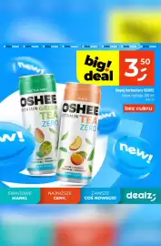Dealz gazetka Strona 5: Napój herbaciany OSHEE Vitamin Green Tea Zero Cactus-Mint €3,50