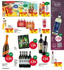 Volantino Interspar Pagina 17: Aperitivo Rosso o Biondo analcolico Despar €1,89, Birra Beck's €1,99