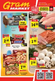 Gram Market gazetka tydzień 35 Strona 1: Pieczarki €7,99, Filet z piersi kurczaka €14,99