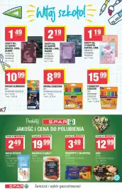 Spar gazetka Strona 6: Flamastry Couleur BIC €15,99, Wafle ryżowe z solą morską SPAR €2,49