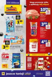Hitpol gazetka Strona 1: Kawa mielona Prima Finezja €23,99, Lody Big Milk €3,33
