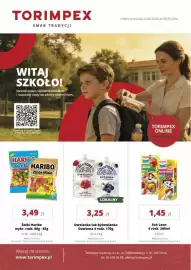 Torimpex gazetka Strona 1: Żelki Haribo €3,49, Owsianka lub Ryżowianka Dawtona 4 rodz. €3,25