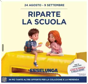 Volantino Esselunga | Scuola e Colazione Pagina 1