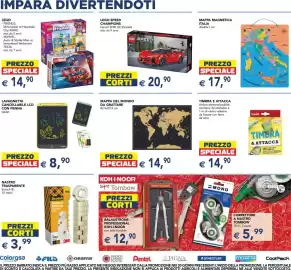 Volantino Esselunga | Scuola e Colazione Pagina 13: LEGO Friends Minimarket di Heartlake City €14,90