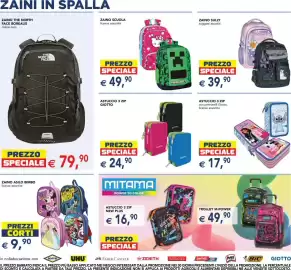 Volantino Esselunga | Scuola e Colazione Pagina 4: Zaino The North Face Borealis €79,90, Zaino Sully €39,90