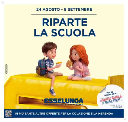 Esselunga | Scuola e Colazione (valido fino al 9-09)