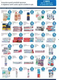 Volantino IperFamila Pagina 21: Collutorio LISTERINE assortito €3,00, Dentifricio SENSODYNE assortiti €4,00