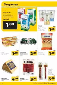 Folleto Alimerka semana 35 Página 10: Palcarsa loncheado de cecina €3,75, San Vicente Queso semicurado €4,95