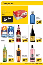 Folleto Alimerka semana 35 Página 14: Cutty Sark whisky escocés €10,70, Santa teresa ron gran reserva €13,99