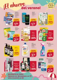 Folleto Rossmann semana 35 Página 1: Garnier Mascarillas faciales €2,45, Pantene todo el cuidado capilar