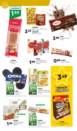 Catálogo Coviran Página 10: Mikado - xocolata blanc, amb llet o negre €1,99, Coviran - galetes maría clasica o torrades €1,34