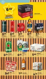 Catálogo Coviran Página 12: San miguel - cervesa ampolla €1,25, Xibeca - cervesa llauna €1,52