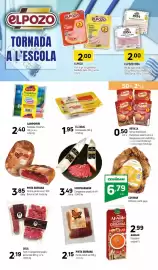 Catálogo Coviran Página 4: Pinta serrana - pernil reduit sal €2,15, Elpozo - york o pit de gall dindi sandvitx talls €2,00