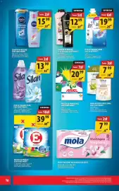 Arhelan gazetka Strona 16: Mydło w płynie Luksja Zapas €7,99, Proszek do prania Ariel €19,08