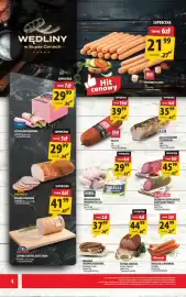 Arhelan gazetka Strona 4: Kielbasa Biała Parzona Specjał Karol €29,99, Boczek Pieczony z Czosnkiem KABO €35,99