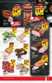 Arhelan gazetka Strona 5: Boczek z Żubrówką Podlaska Wędzarnia €39,99, Polędwica Pieczona Zakład Mięsny Pelikan €39,99